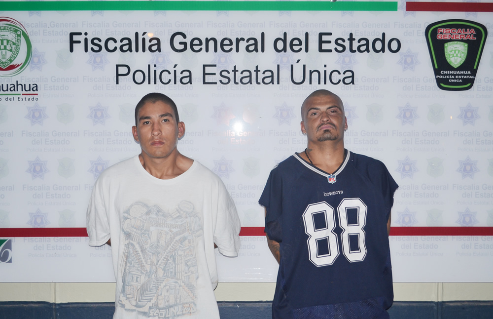 Roberto Arellano Arellano y Fabián Eduardo Navarro Torres de 32 y 22 años